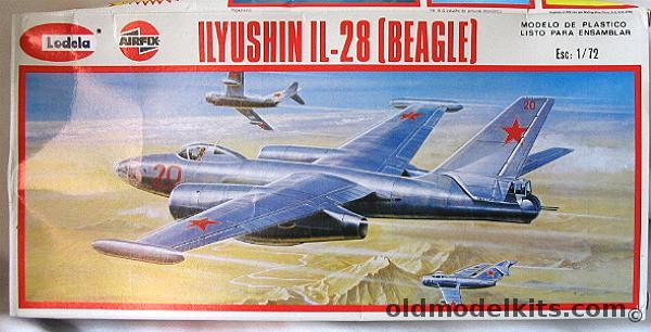 Airfix 1/72 Lodela IL-28 Beagle, RH-4010 plastic model kit